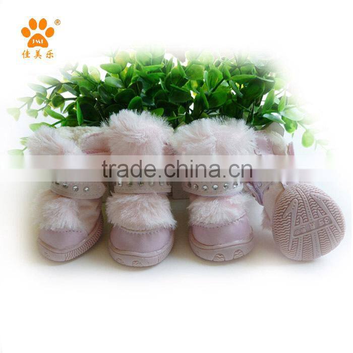 JML 2014 New Fshionable Winter Dog Boots Pet Shoes Dog Slippers
