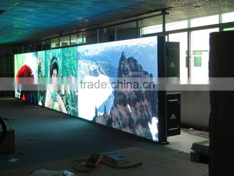Indoor rental die-casting aluminium led display P6 indoor aluminum cabinet LED rental display