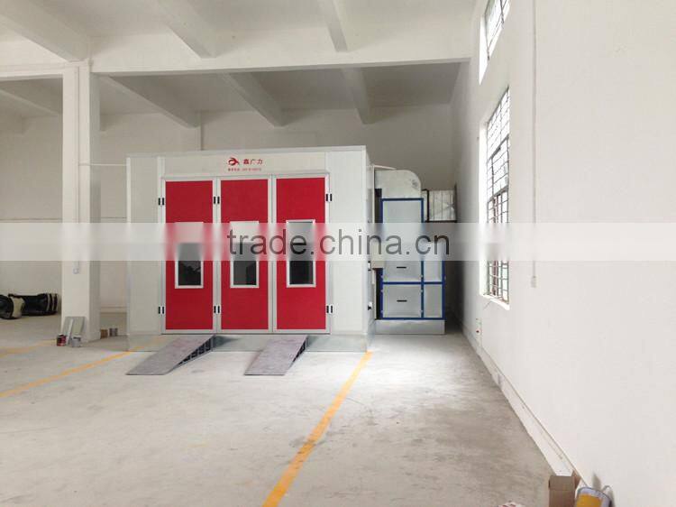 CE Approved Infrared Lamps Heated Auto Used Paint Booth