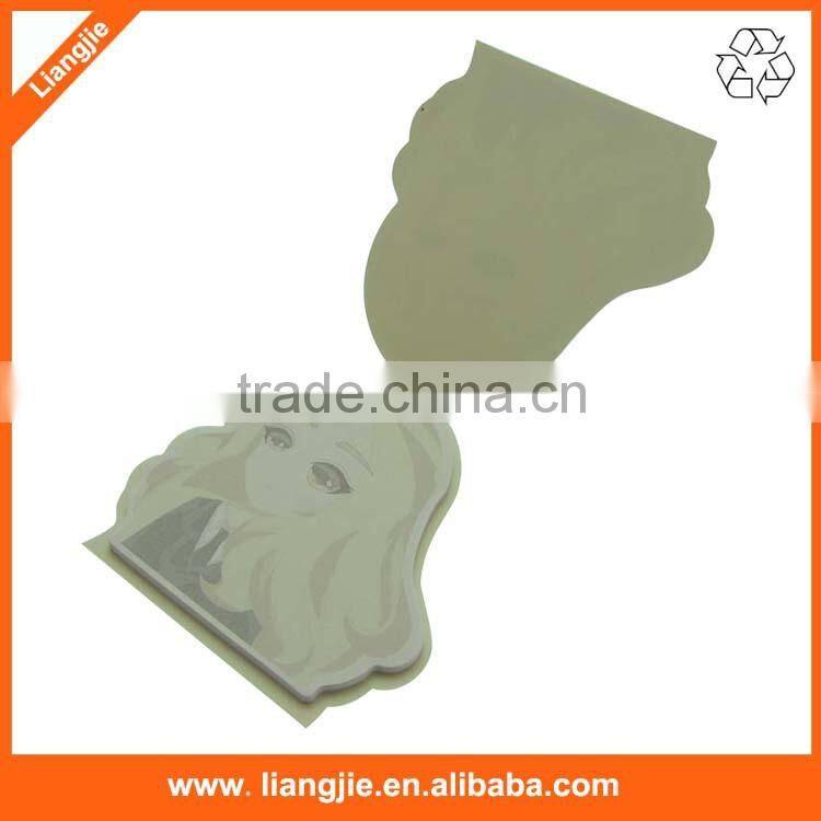 Lovely Girl Die-cut Memo Pad Sticky Notepad