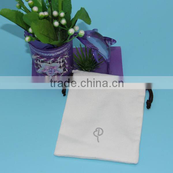 Cheap Small holesale Plain Duffle Printing Drawstring Cotton Canvas Bags