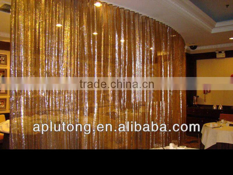 New design China Lutong metal shade cloth for curtain drapery