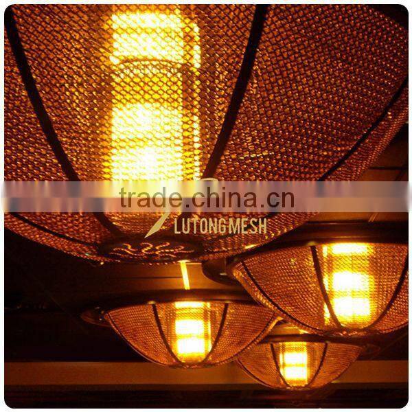 metal mesh curtains for space divider decoration