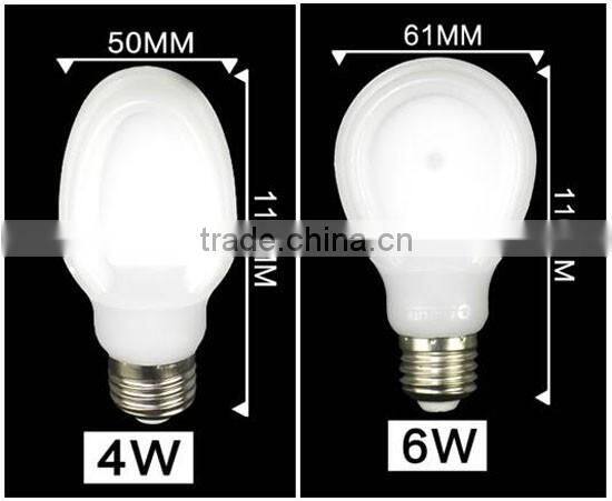 6W E27 Slim LED Bulb 100-240V 360degree Good Quality New Design