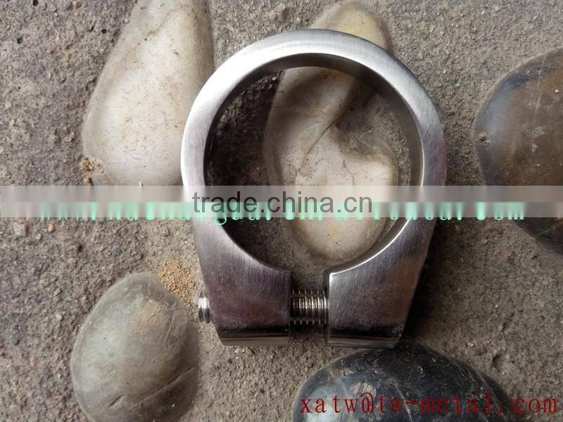 xacd made titanium seat post clamp 31.6 or 30.9 and 34.9 customize bicycle clamp