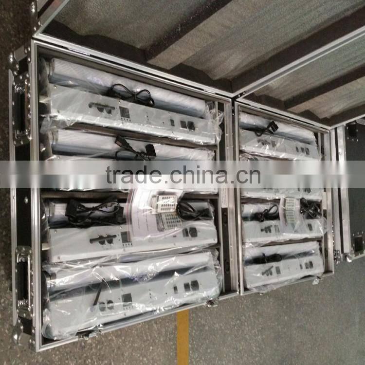 Pro Lighting Rechargeable DMX Wireless Battery Powered Backdrop 6in1 RGBWA+UV 9*18w LED Wall Washer