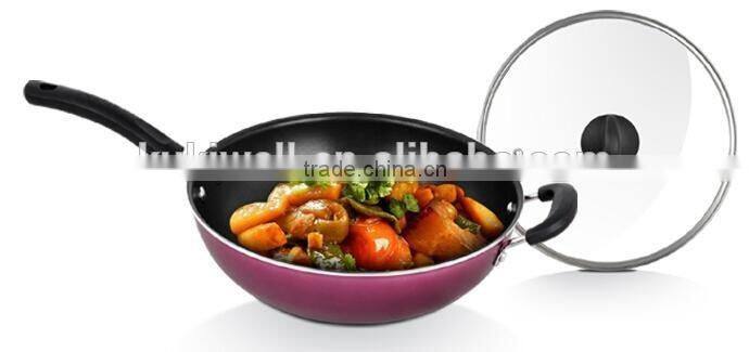 wok pan with short handle