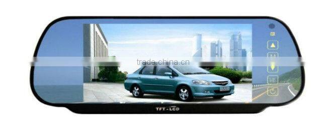 7" digital TFT LCD Rearview car dvd monitors
