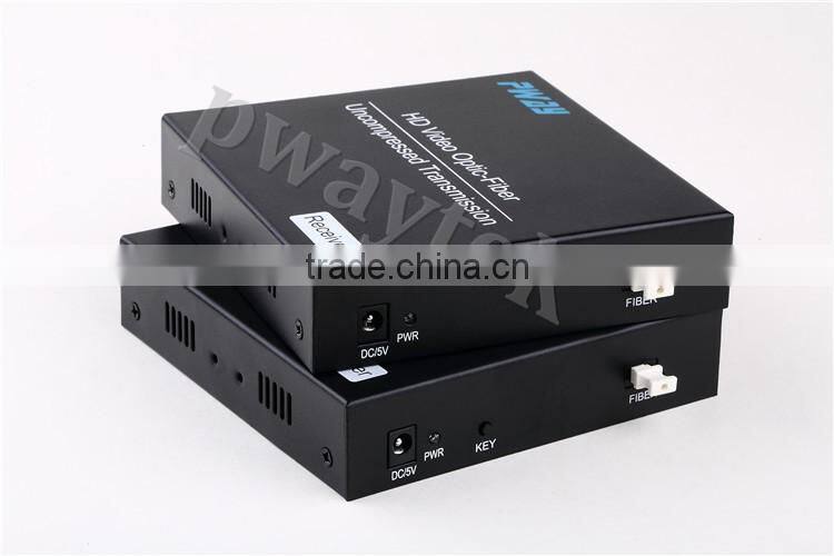 new products 1080P DVI to fiber optic extender 10KM with EDID/RS232/External stereo audio DVI Extender