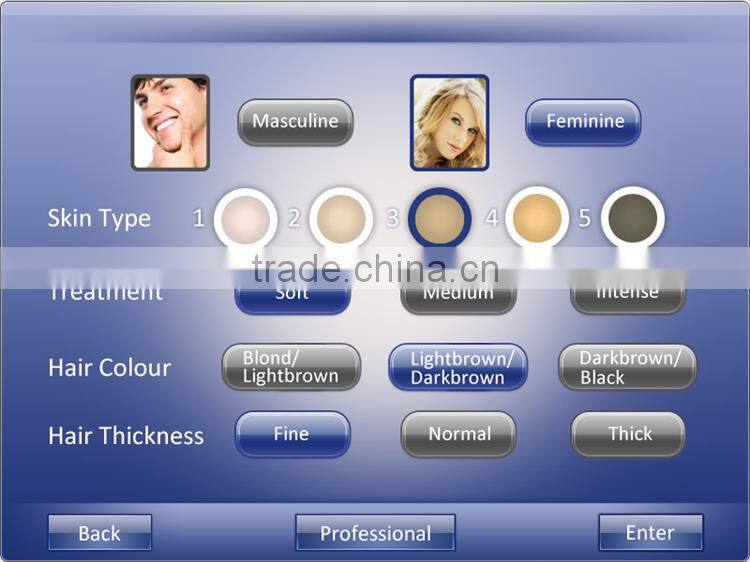 High quality most popular products for salon SHR+E-light(IPL+RF )Machine with 2 handles