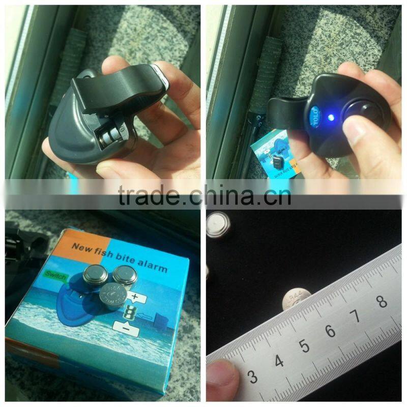 Electronic bite alarm Carp fishing bite alarms Fishing carp Alarm Finder Sound Alert Running LED Clip On Fishing Rod