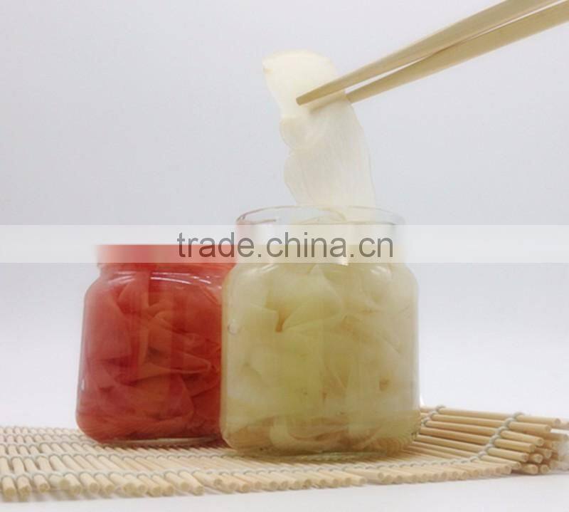 fresh sweet and vinegar sushi ginger