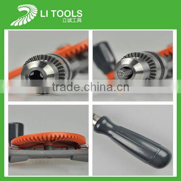 1/4" manual professional portable ice crv hand drill machine with 4 jaws