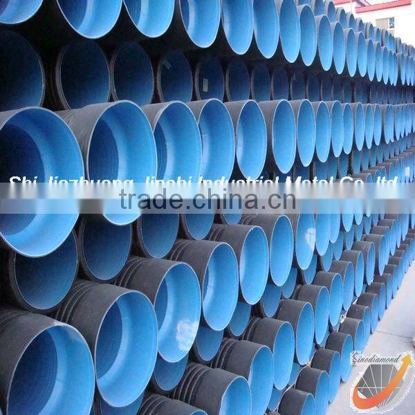 PE Steel Belt Spiral Corrugated Pipe