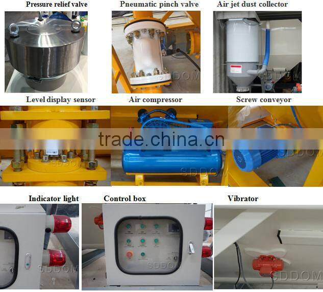 SDDOM horizontal silo with anti-rust and anti-corrosion