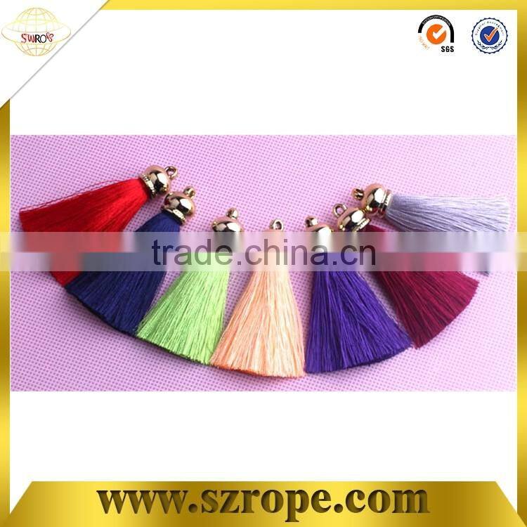 Silk tassel for key decoration