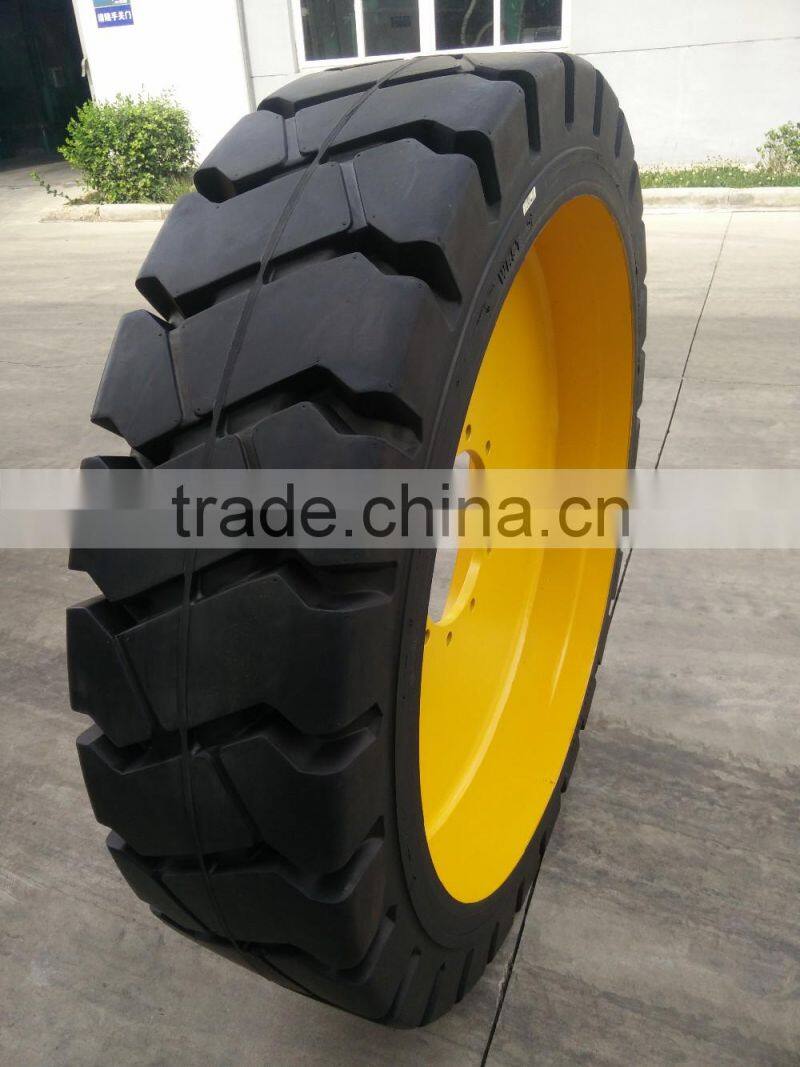 china factory solid tires for pneumatic tires rims solid heavy otr tire 23.5-25 for heavy OTR truck