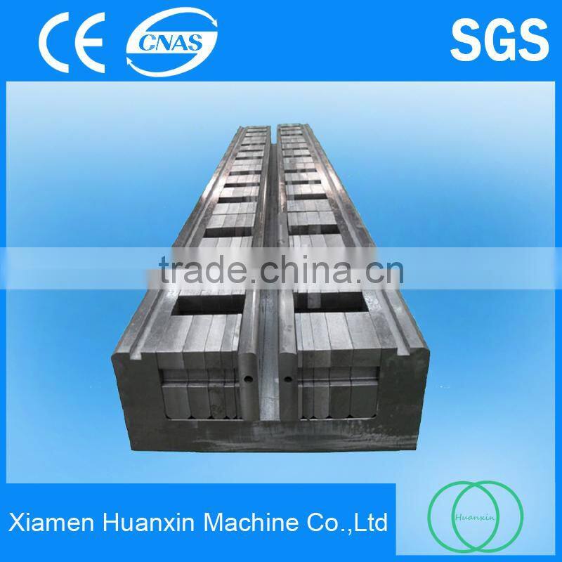 Large bending machine workbench adjustable groove mould, large bending die design customization