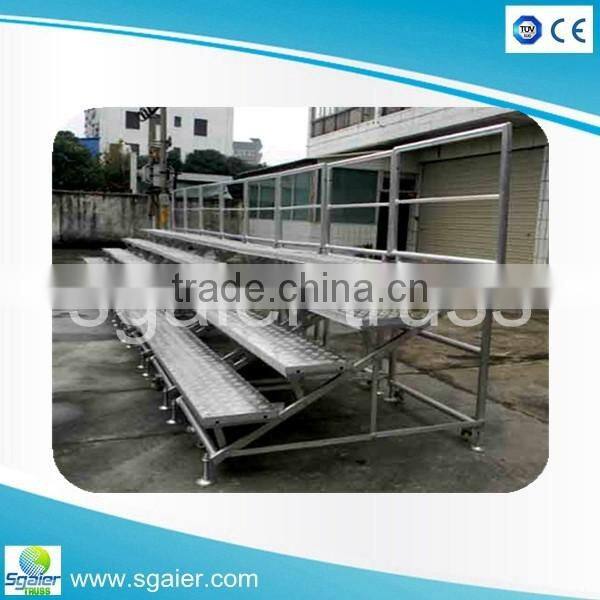 folding portable stairs choral risers