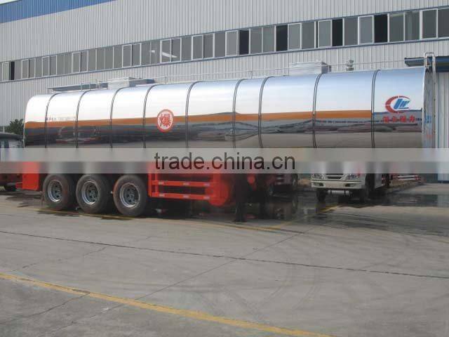 3 axles milk Tank trailer