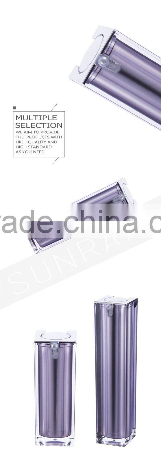 China supplier wholesale recycled square shape pressure spray bottle