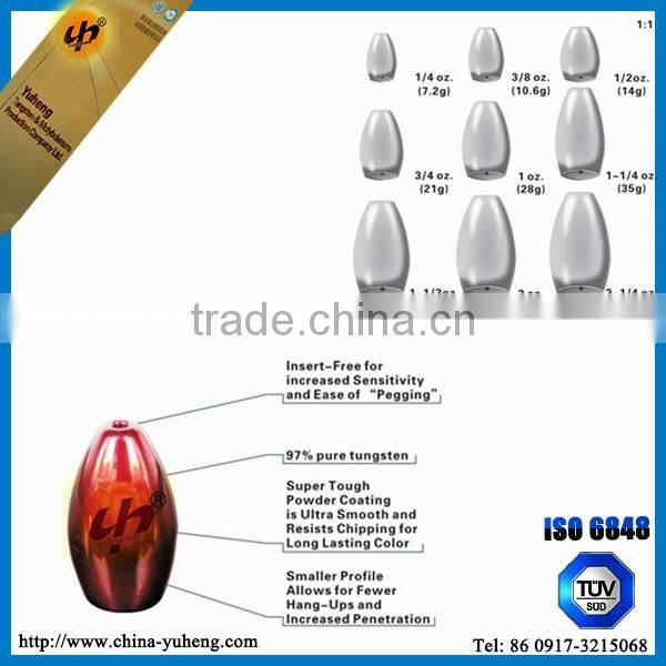 exported quality Tungsten cheburashka sinker