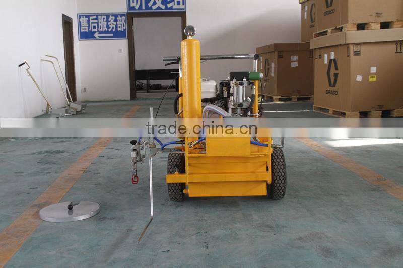 GD-6L hand push high pressure airless cold paint road marking spray paint machine