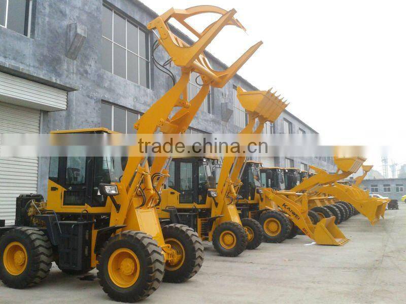 918 mini wheel loader with log grapple,longer arm