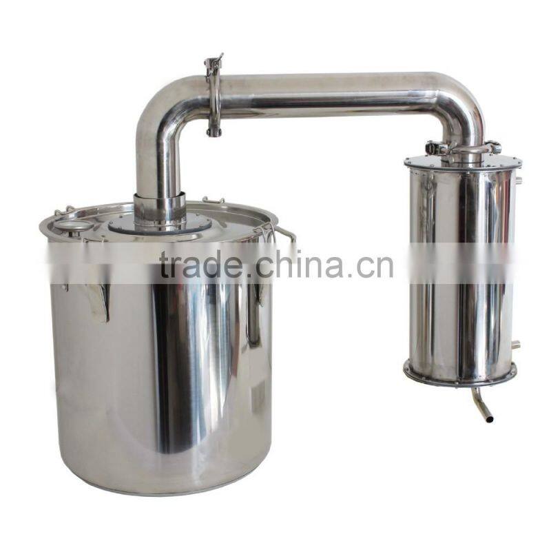 Large Capa!18L Household Stainless Steel Water Seal Alochol Distiller For Sale Home Wine Distiller Distillation/Brewing Device