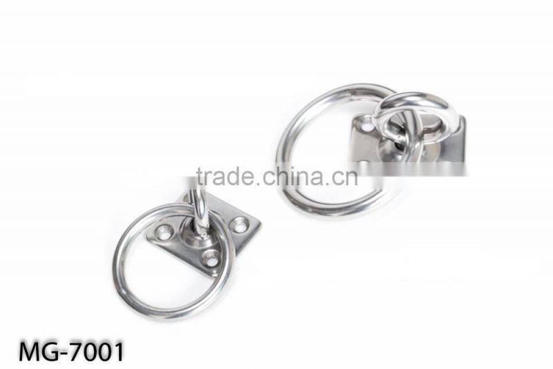 Wells forged 20*60 welded stainless steel 316 hosting pad eye