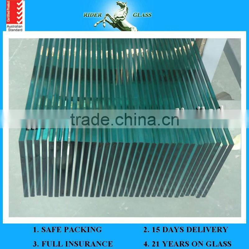 6.38-42.3mm CE&ISO&AS/NZS Certificate with Vidrio Laminado