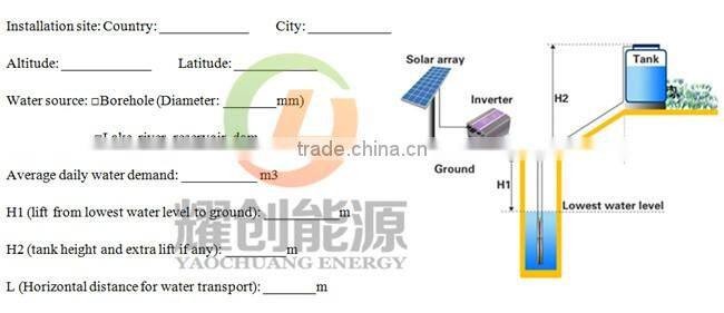 50HP 37KW surface / submersible centrifugal solar water pump large flow rate 200m3/h irrigation