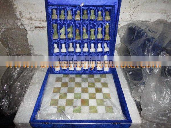 WHOLESALE 2017 NEW PRICE High Quality ONYX CHESS BOARDS WITH FIGURES