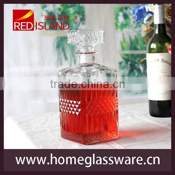 whisky glass bottle