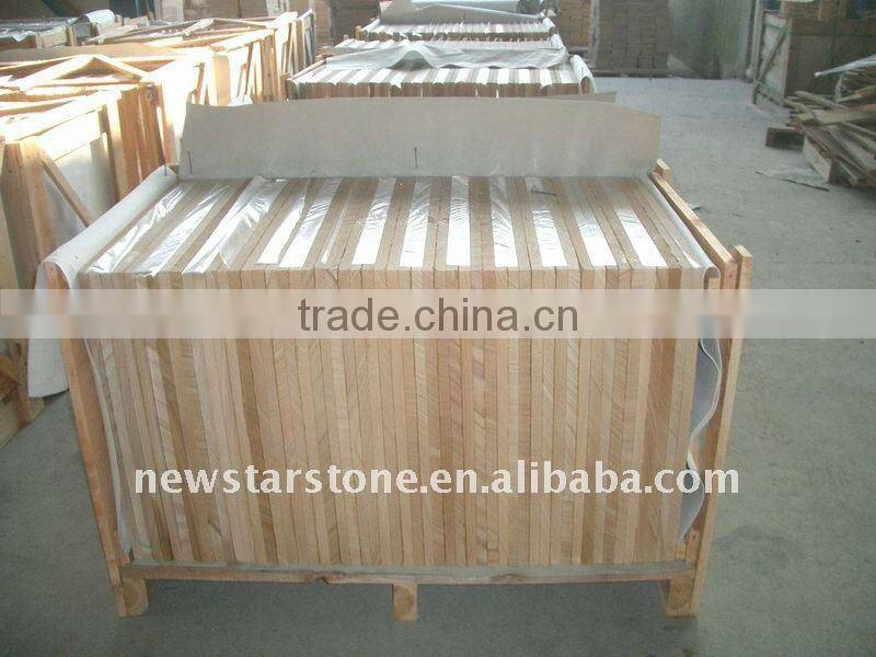 pink sandstone wall covering