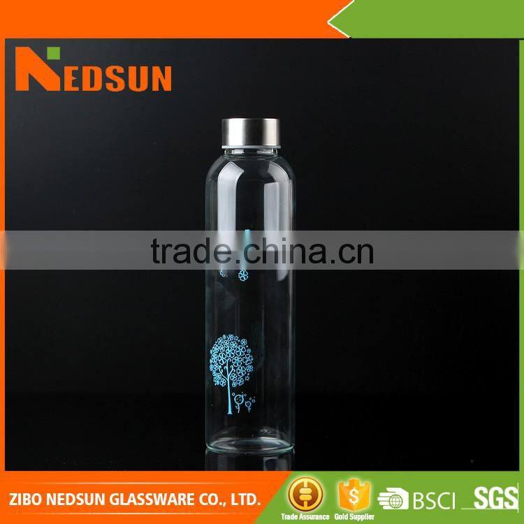 High quality custom logo water bottle for import