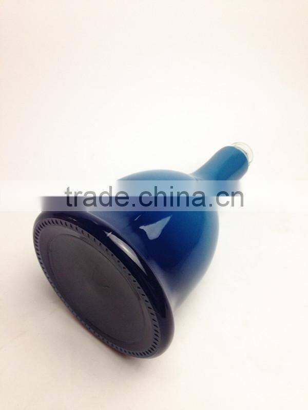 HSB176 Huosu 750ml Custom made glass vodka bottle