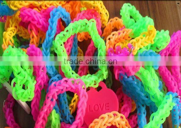 Hot sell fashion diy rubber bracelet kit