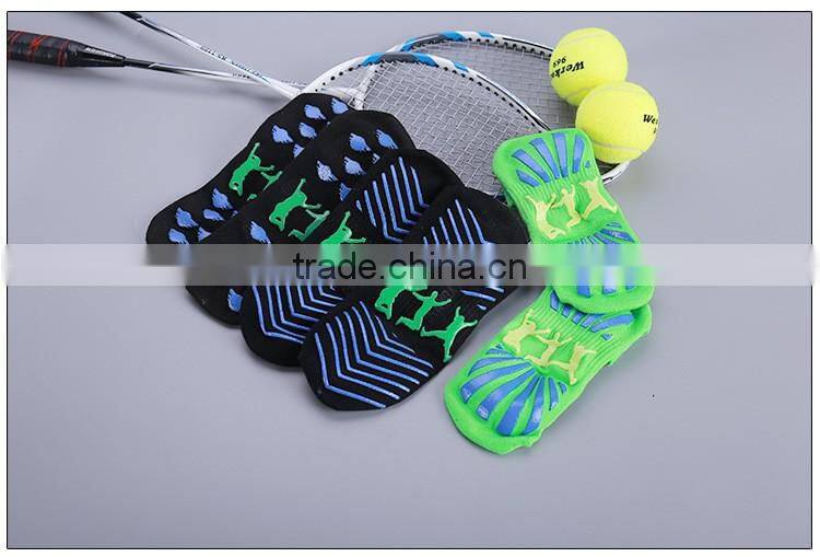 non slip fashionable trampoline sock