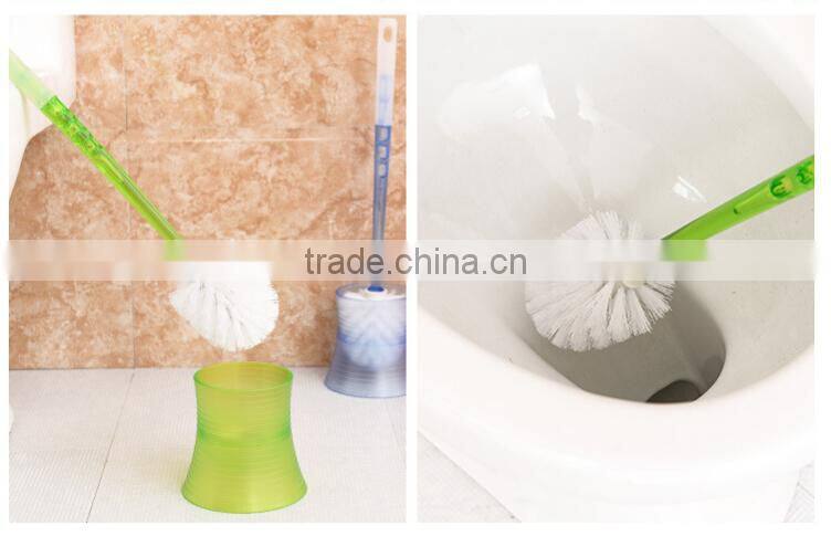 Q096 family bathroom curved handle toilet brush with holder