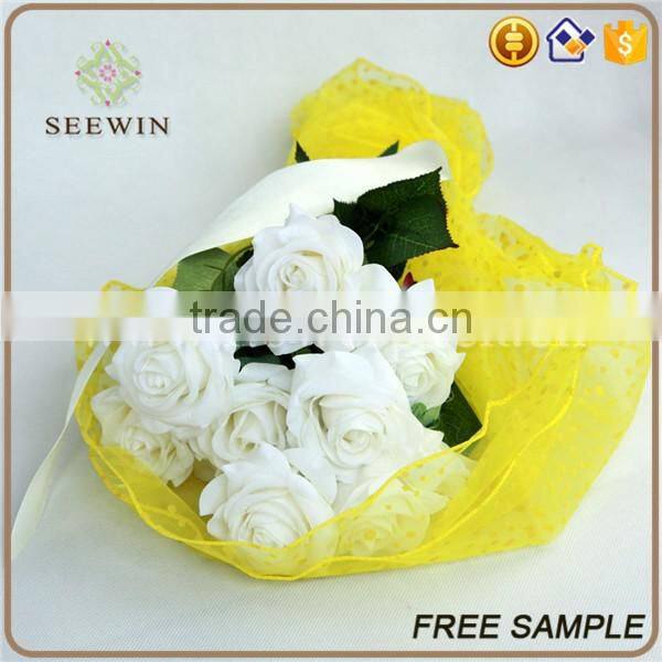 pure bouquet artificial flowers long stem