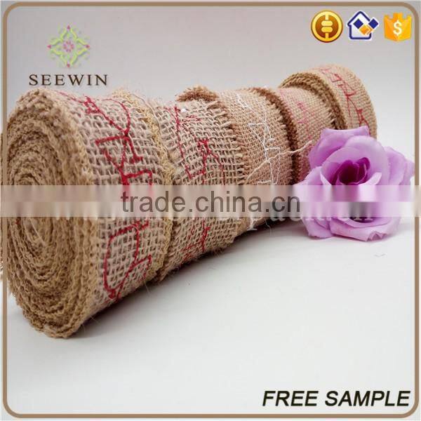 high quality natural jute wholesale ribbon