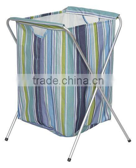 Zhejiang Aluminum frame folding Round laundry hamper