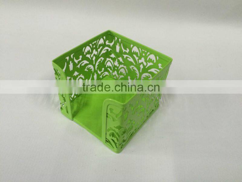 Paper Office Desktop Organizer Engraved Memo Holder