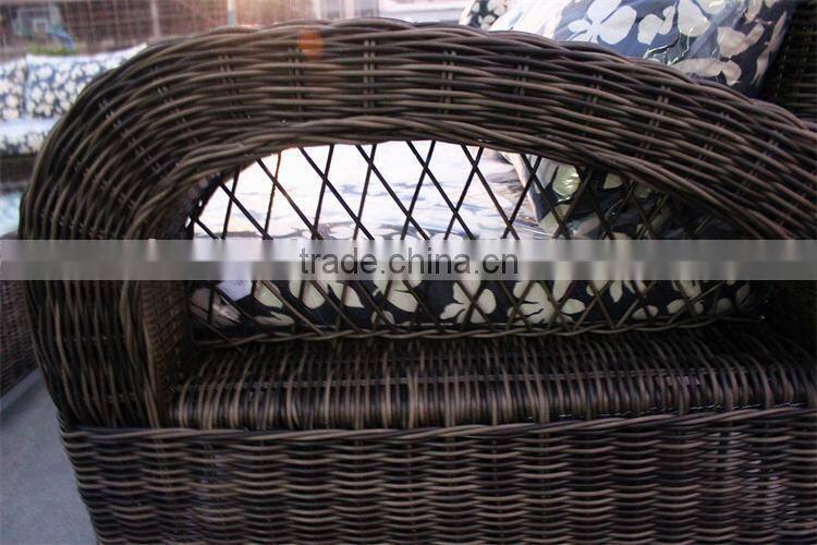 Outdoor Furniture Modern Luxury Rattan Sofa Set