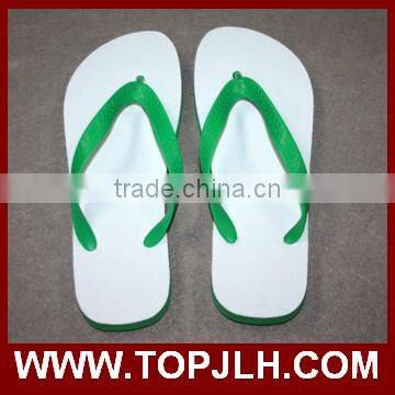 custom printed men slipper/Cheap Sublimation blank flip flop