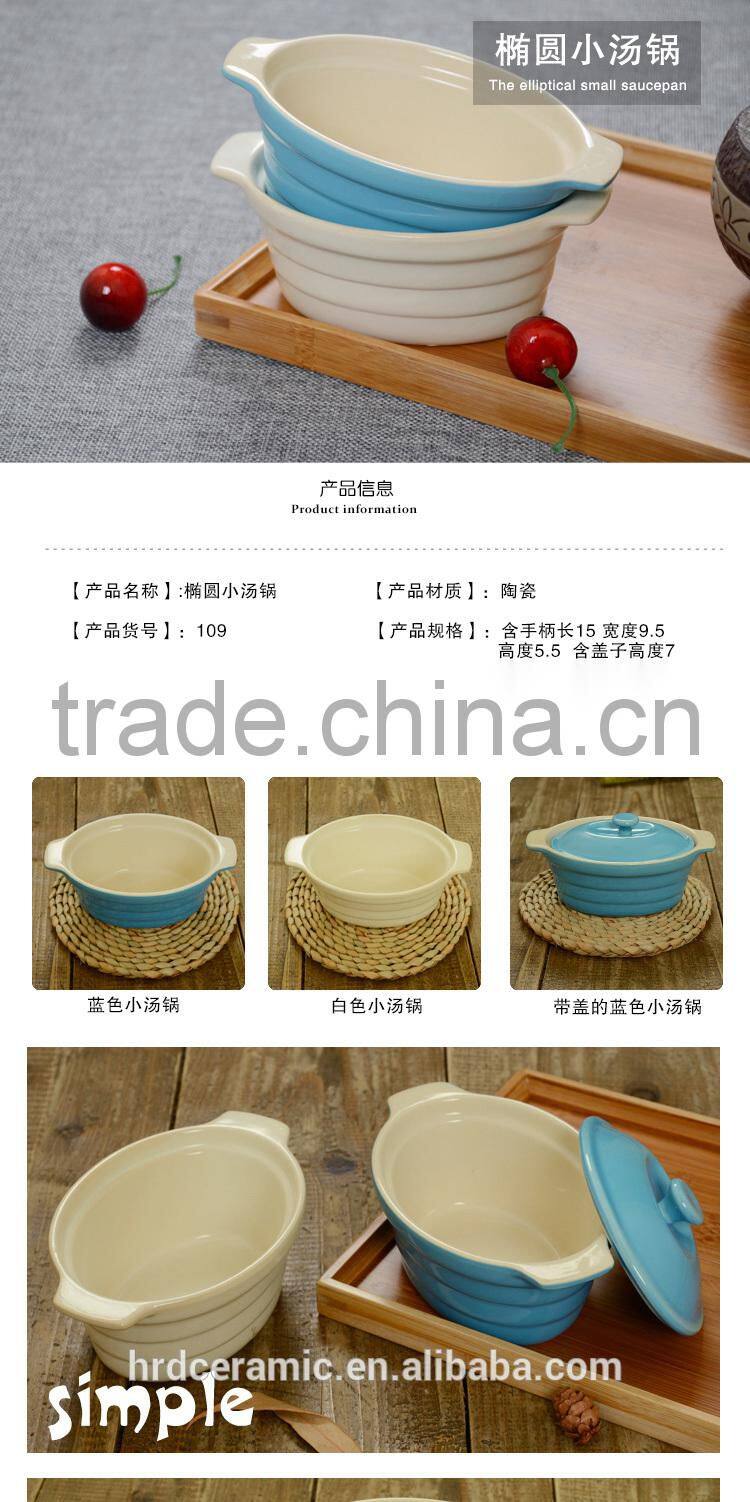 New product Industrial ceramic Soup Pot ceramic cooking pot Milk Pot