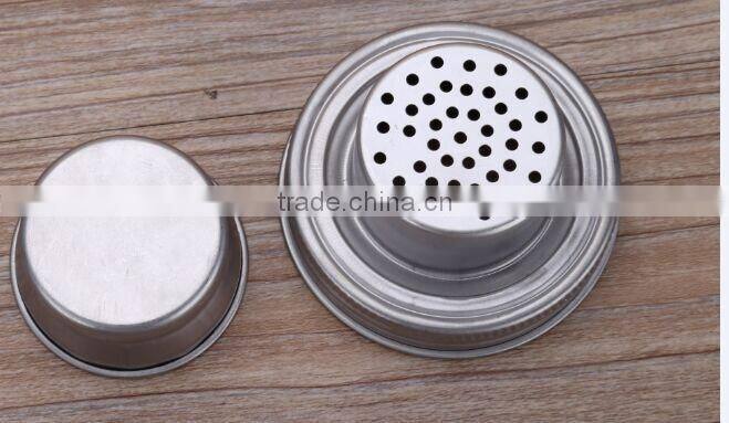 ecofriendly glass salt and powder cruet spice shaker glass jar with lid