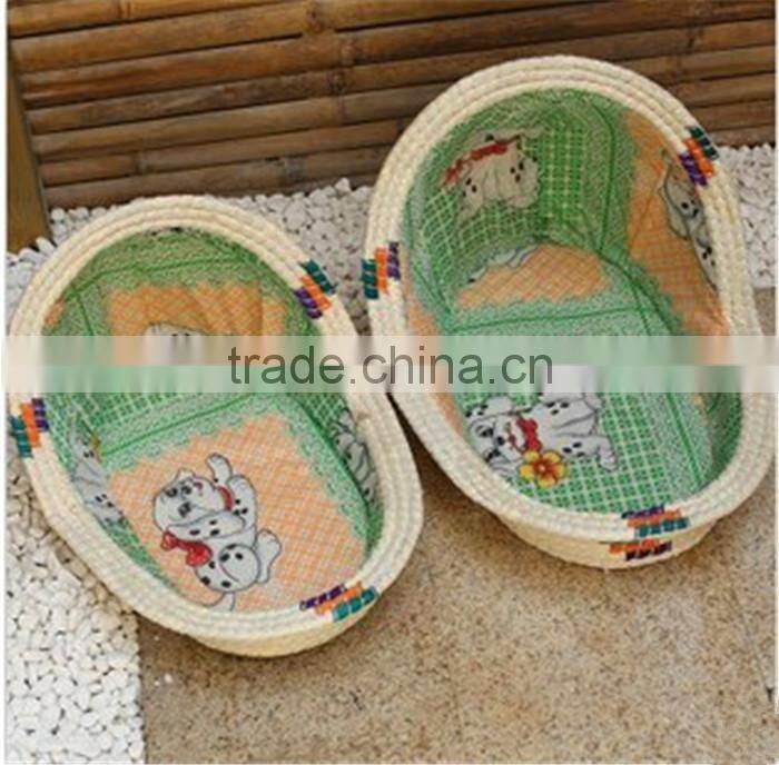 2014 the newset wicker cat bed with mattress