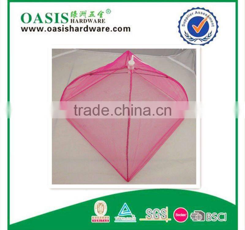 4 sides mesh polyester food cover Outdoor food covers pop up mesh food cover